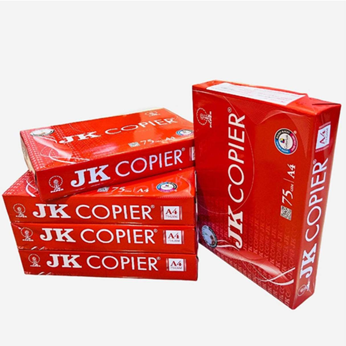Kopipapir JC A4 75gr æske med 5 pakke á 500 ark