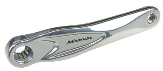 Miranda Isis Crank Bosch 3 Venstre 170 mm sølv