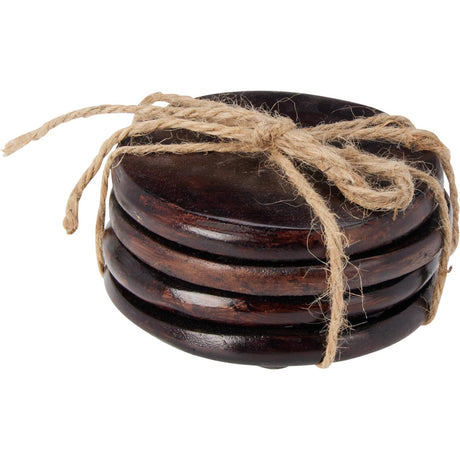 Home styling coaster sæt med 4 stk ø10cm