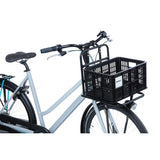 Basil Fietskrat S - Small - 17,5 liter - sort