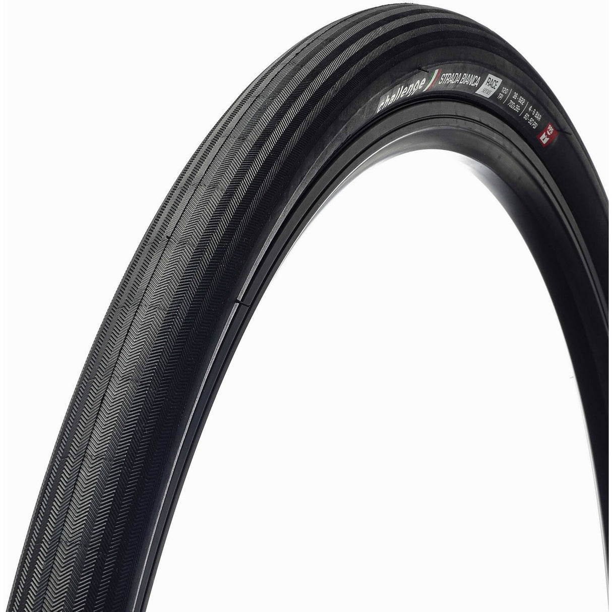 Udfordring - strada bianca 700x36c sort