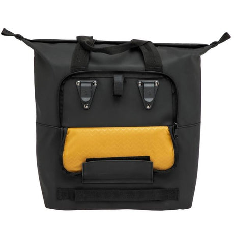 Ny looxs sort indkøbspose 24L - polyester - sorte - kroge