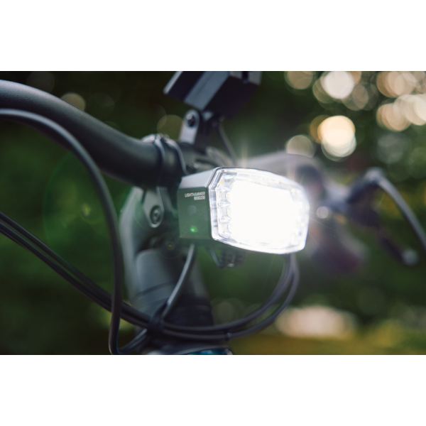 Trelock e-cykel forlygte ls 990 lighthammer250 e-bike am