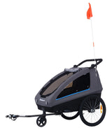 Polisport børnetrailer 20 tommer med 3. hjul