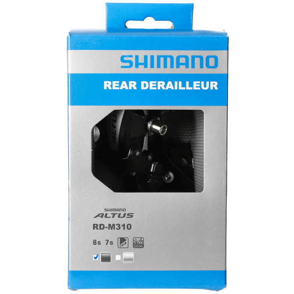 Shimano Altus RD-M310 SGS 7 8 Speed ​​Black