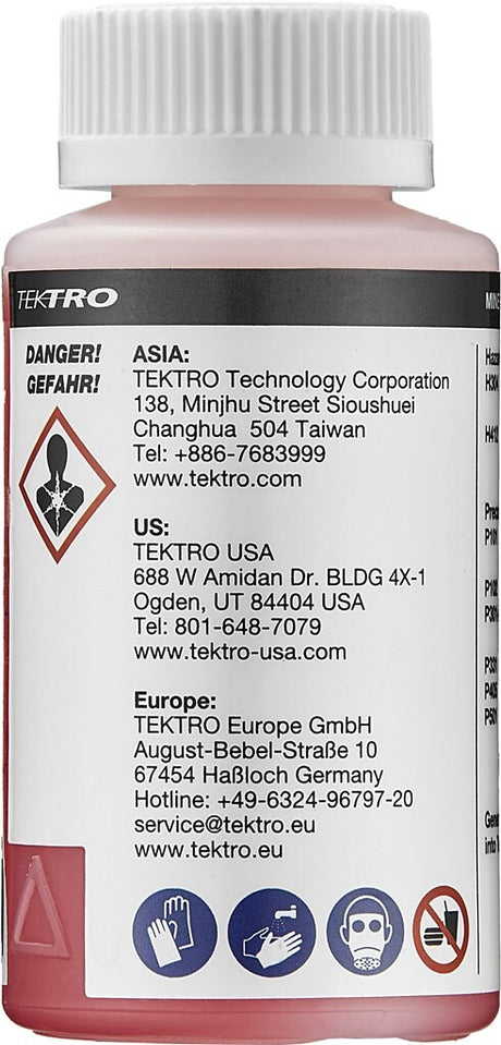 Tektro mineralsk bremseolie 100ml på kort