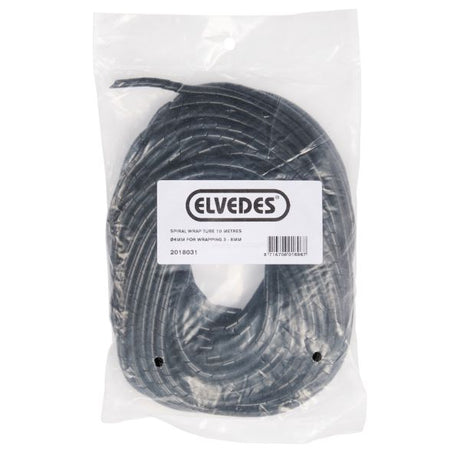 Elvedes kabelsystemer bv spiralslange ø4mm elvedes bundt 3-8 mm (10 meter) - sort