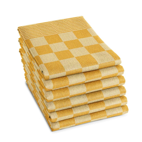 Ddddd viskestykke BBQ okker 65x65cm 6 stk
