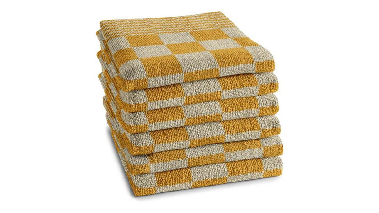 Ddddd keukendoek bbq ochre 50x55cm 6 stuks