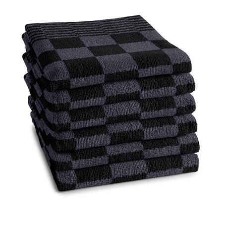 Ddddd grill køkkenhåndklæde 50x55cm antracit pr 6 stk