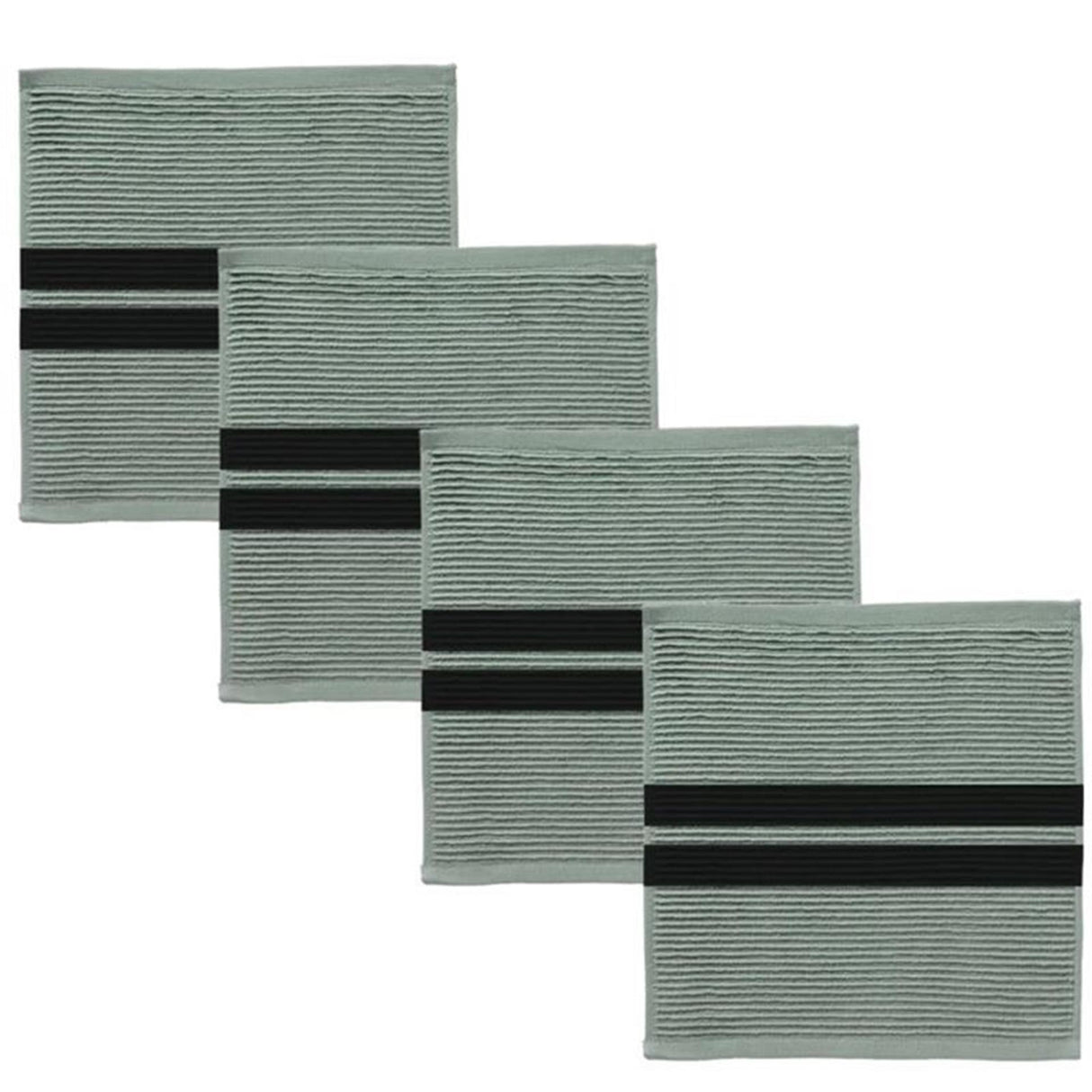 Ddddd vaatdoek baxter 30x30cm groen per 4 stuks