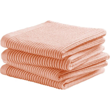 Ddddd karklud basic pastel fersken 4 stk