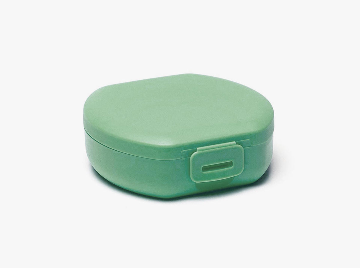 Dbp plastic amuse snackbox rund grøn 11cm