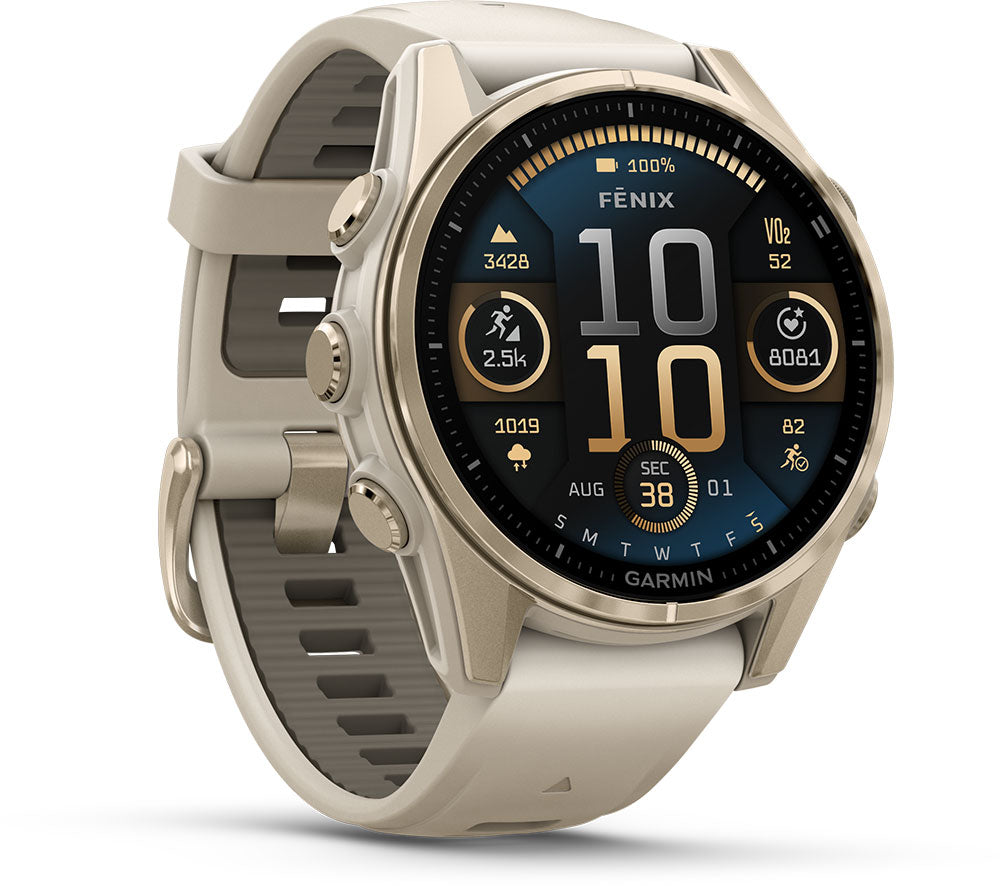 Garmin fēnix® 8 - 43 mm amoleret safir - GPS multisport