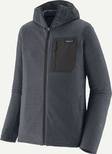 Patagonia r1 air hættetrøje med fuld lynlås model 2025
