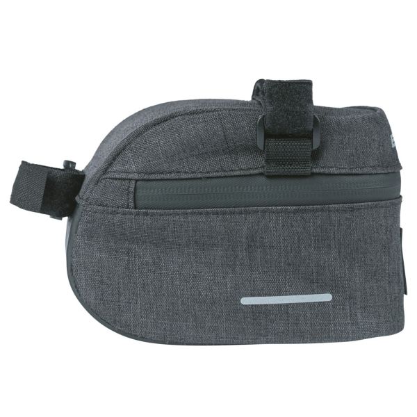 Basil City Double Bicycle Bag Mik, sort