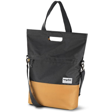 Urban Proof 20L cykelpose - Grå -Yellow - Unisex - Vandbestandigt - Genanvendt kæledyrsmateriale