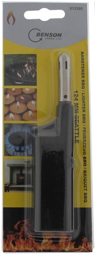 Enzo lighter kort model 12,4 cm assorteret - 9920065