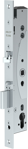 Abloy el260 panikdørlås | signalering | selvlåsende | dm40mm | pc92mm | frontplade rustfrit stål 24x300mm rektangulær | dr 1+2+3+4 - 10013784