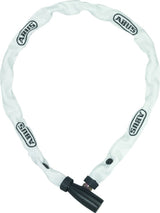 Abus Chain Lock 1500 60 Web White - 4mm tyk - 60 cm - Sporty White Bicycle Lock