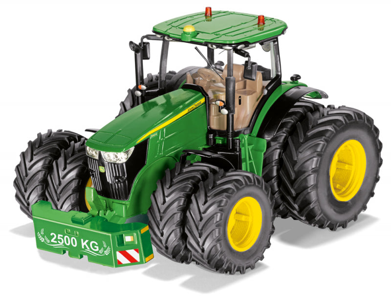 Siku ac - john deere 7290r dobbeltdæk (1:32)