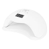 Glow five UV LED-lampe dobbelt 48W hvid