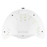 Glow five UV LED-lampe dobbelt 48W hvid