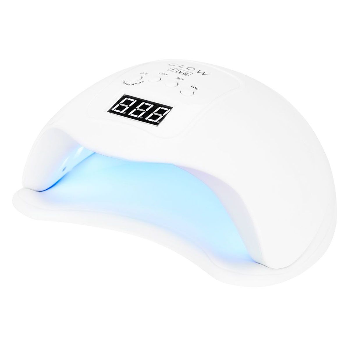 Glow five UV LED-lampe dobbelt 48W hvid