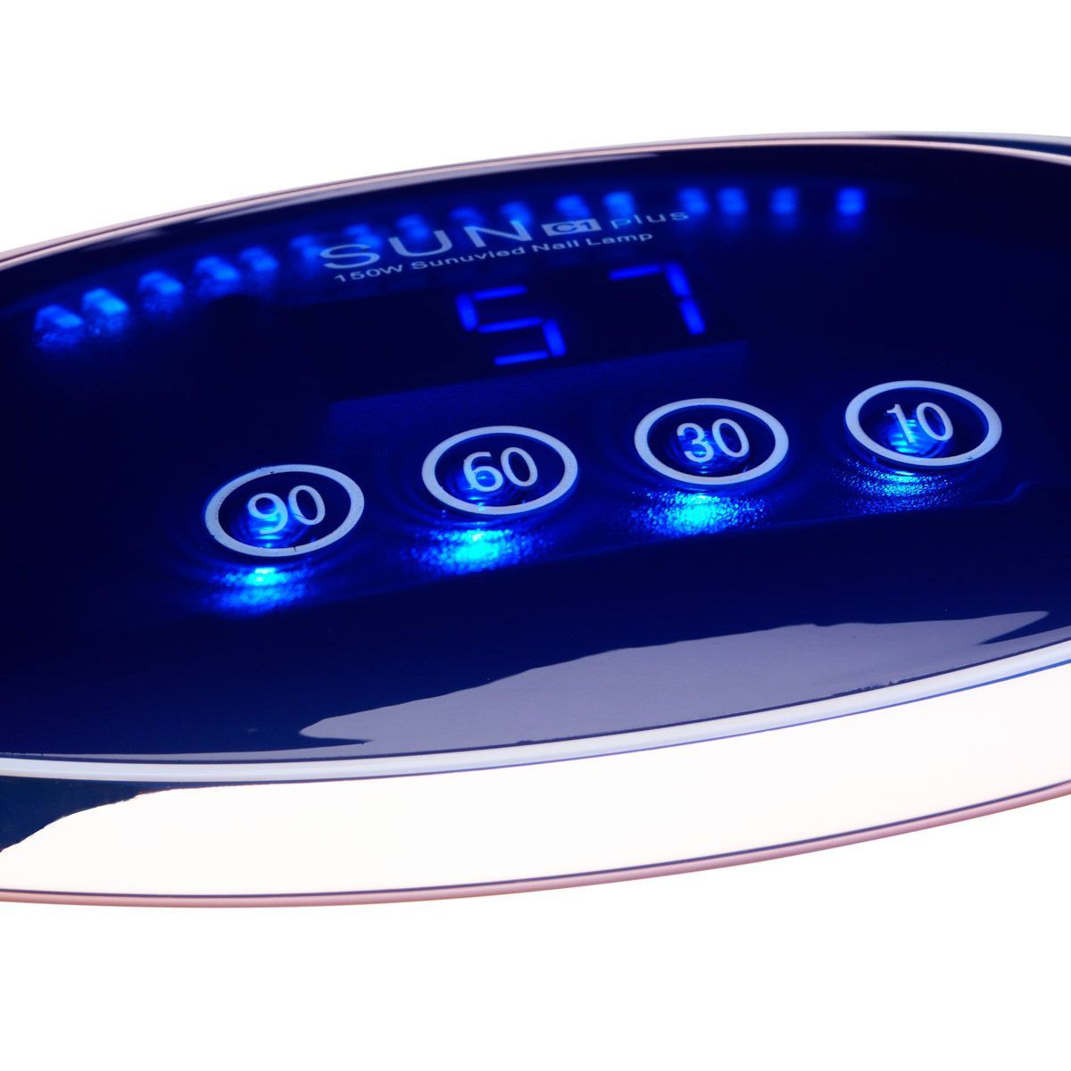 Glow c1 plus UV LED lampe 150W hvid rose