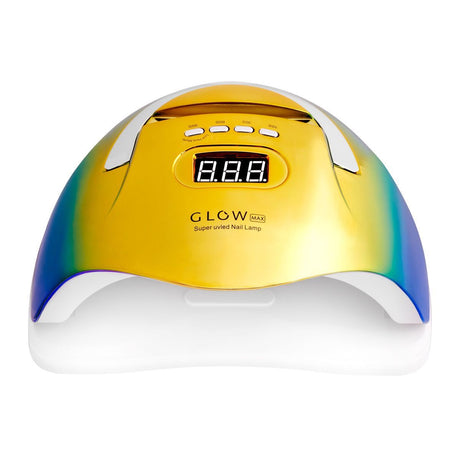Glød f2 zn UV LED-lampe dobbelt 220W metallisk guldblå