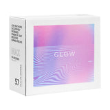 Glød f2 zn UV LED-lampe dobbelt 220W metallisk guldblå