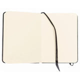 Kangaro skitsebog - a6 - sort - pu hardcover - med elastik og bånd