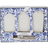 Home styling duft sæt 3-delt delft blå