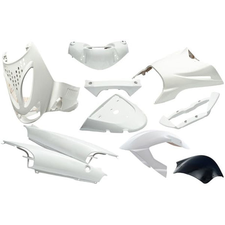 Edge Placeet 11 -Piece for Aprilia SR fra år 1997 til 2004 - Glanshite White