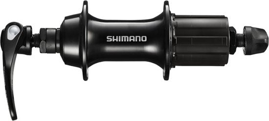 Shimano FH-RS300 Sora Cassettenaaf 8 9 10 Speed ​​135 32 Sort