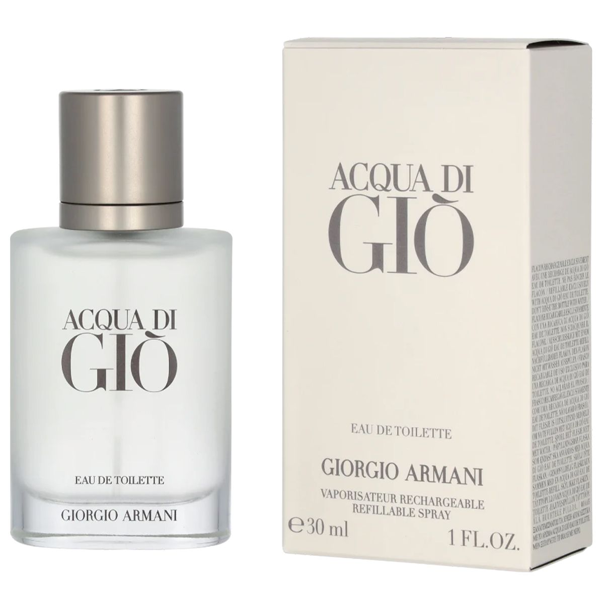 Giorgio armani acqua di gio homme eau de toilette spray 30ml herre genopfyldelig