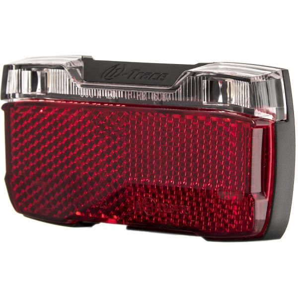 Herrmans baglygte h-trace batteri bat.led baglygte herrm. h-spor bat.bærer