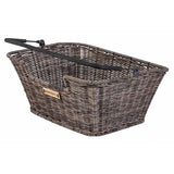 Basil Capri Rattan Look - Cykelkurv - På bagsiden - Brun