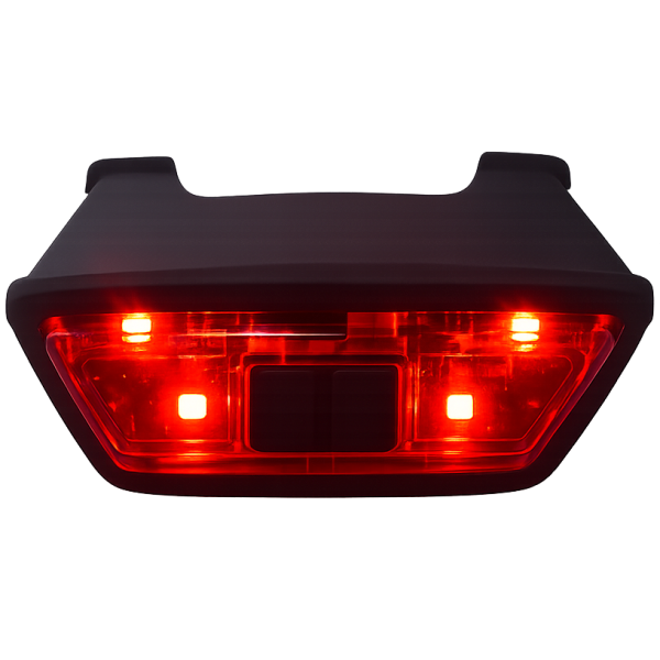 Ked baglygte embrace mtb hjelm - LED - USB genopladelig