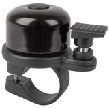 Airbell Bicycle Bell med Airtag Holder Ø31.8mm sort