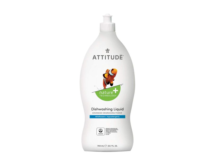 Attitude natur+ - vilde blomster opvaskemiddel - 700ml