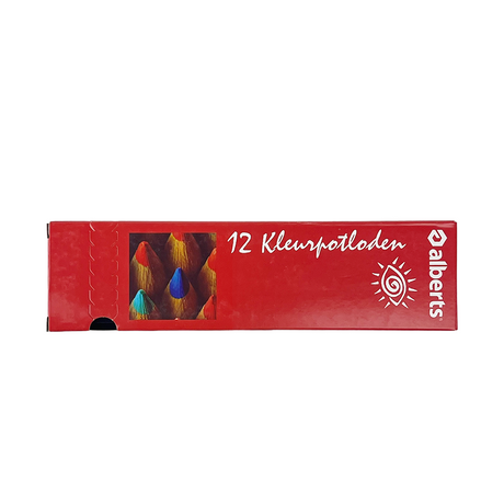 Alberts kleurpotloden donkerblauw 12 stuks