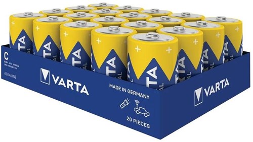 Varta alkaline industrial pro batteri c bakke(20) - 3015373