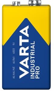 Varta alkaline industrial pro batteri e 9v bakke(20) - 3015383