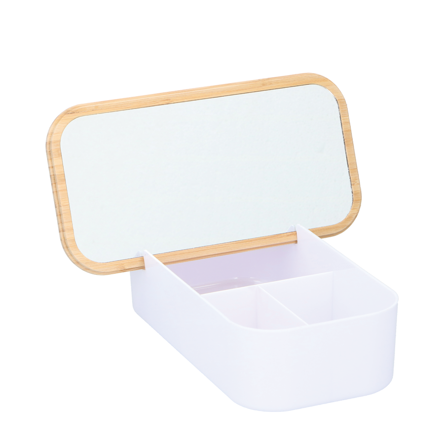 Alpina make-up opbevaring med spejl, 25cm