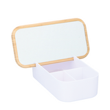 Alpina make-up opbevaring med spejl, 25cm