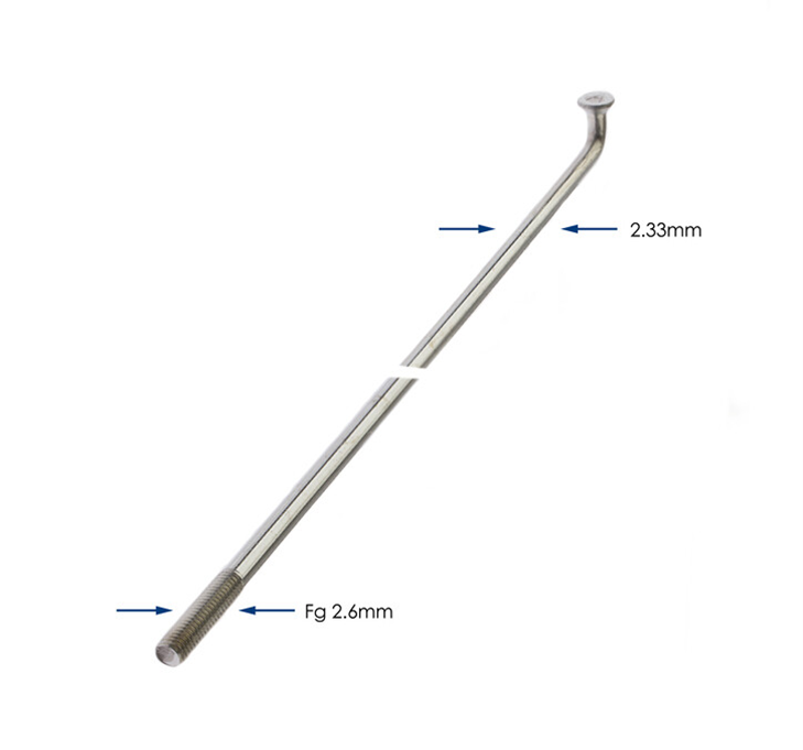 Buzaglo eger alpina 13g (2,34 mm) 246 mm zink (p36)