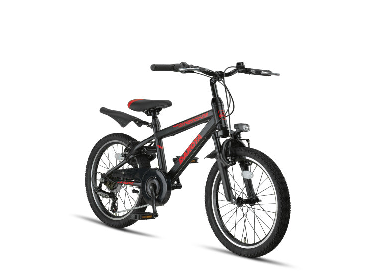 Altec dakota mtb 20 tommer drenge 7v v-bremser sort