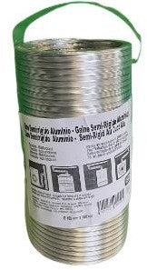 Enzo aluminium afvoerslang 125mm 1.5m - 1400347