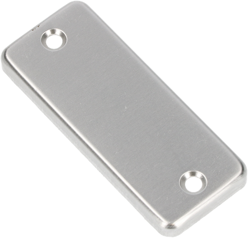 Ami rechthoek rozet 4 rh blind f-1 - 216401